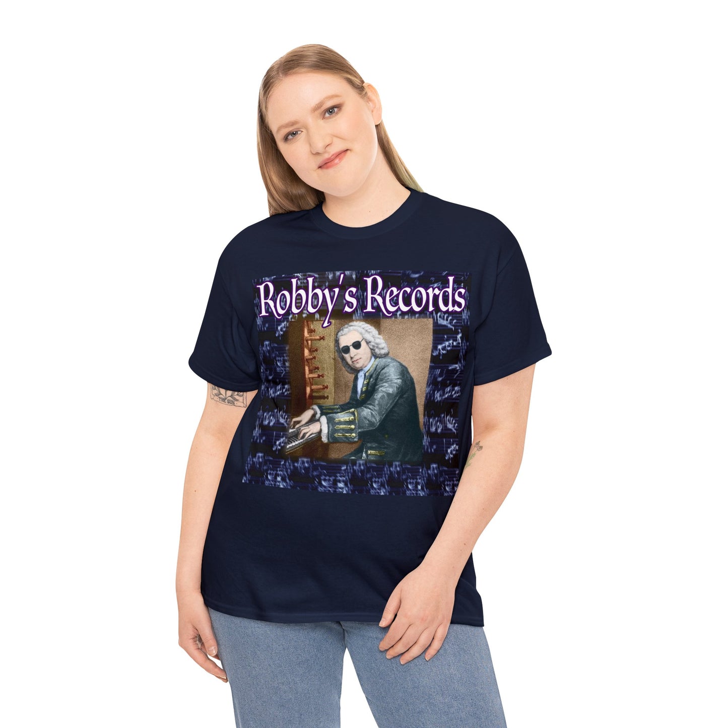 ROBBY'S RECORDS Unisex Heavy Cotton Tee
