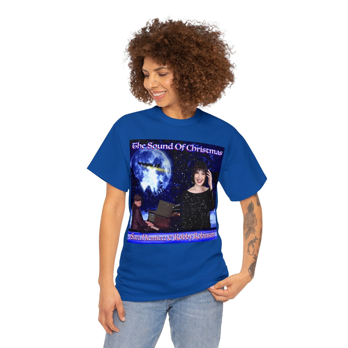 THE SOUND OF CHRISTMAS Unisex Heavy Cotton Tee
