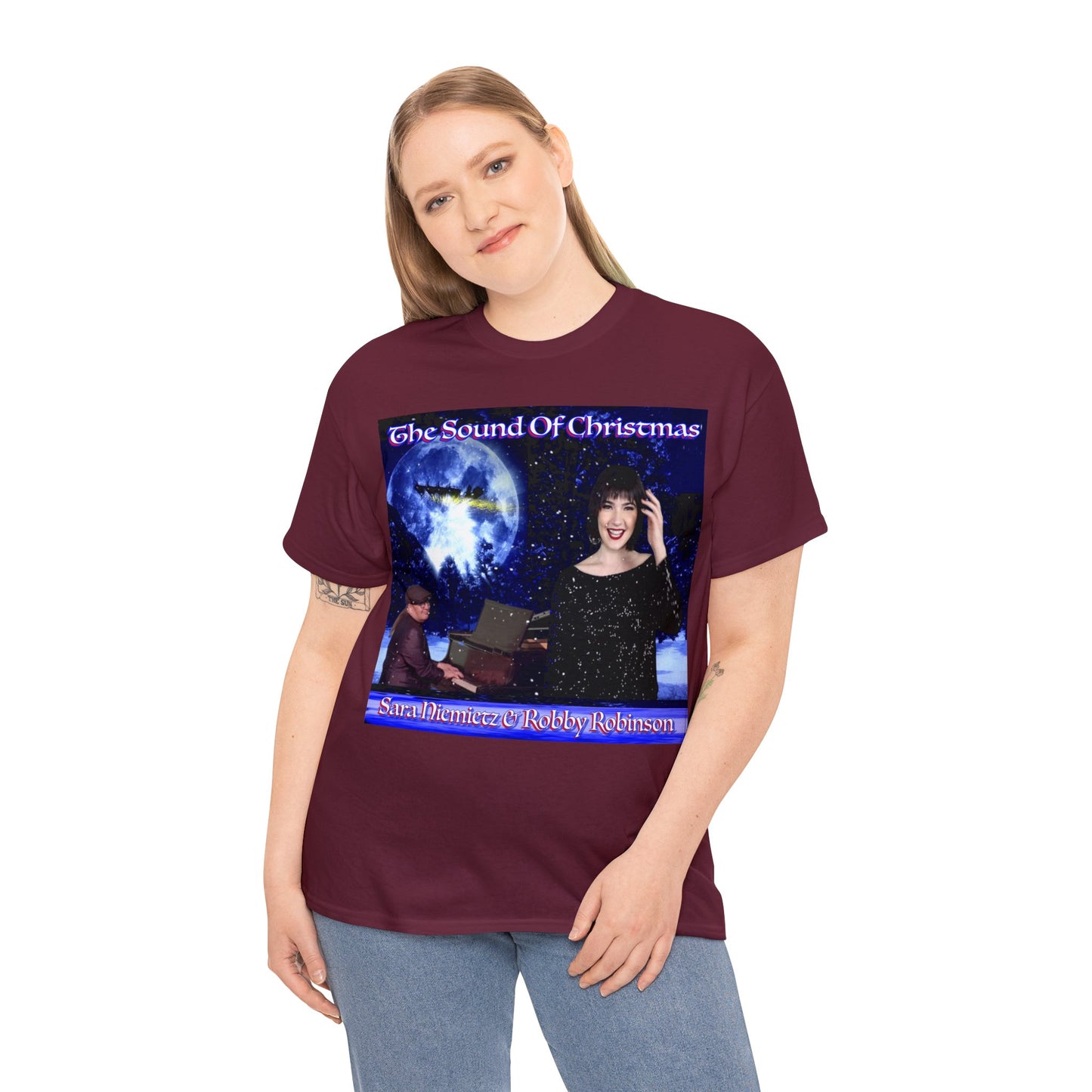 THE SOUND OF CHRISTMAS Unisex Heavy Cotton Tee