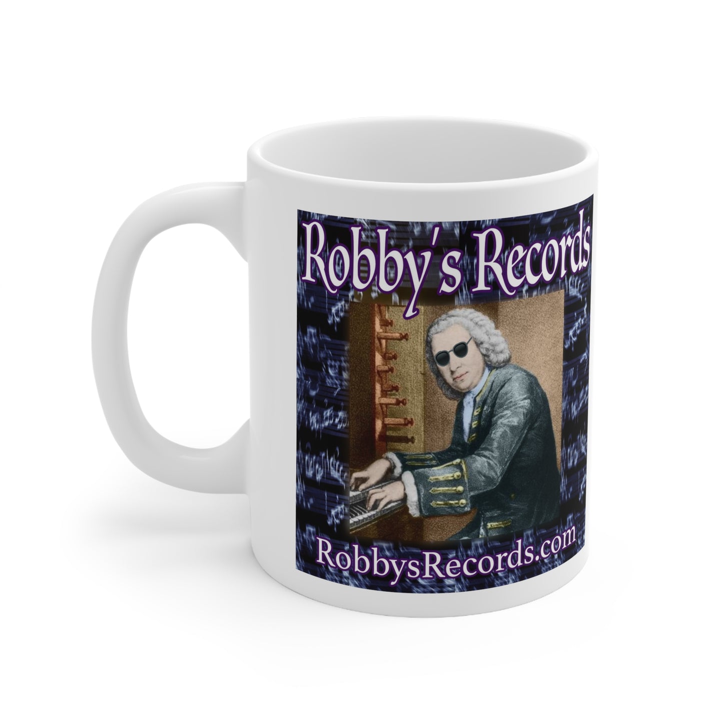 ROBBY'S RECORDS Ceramic Mug 11oz