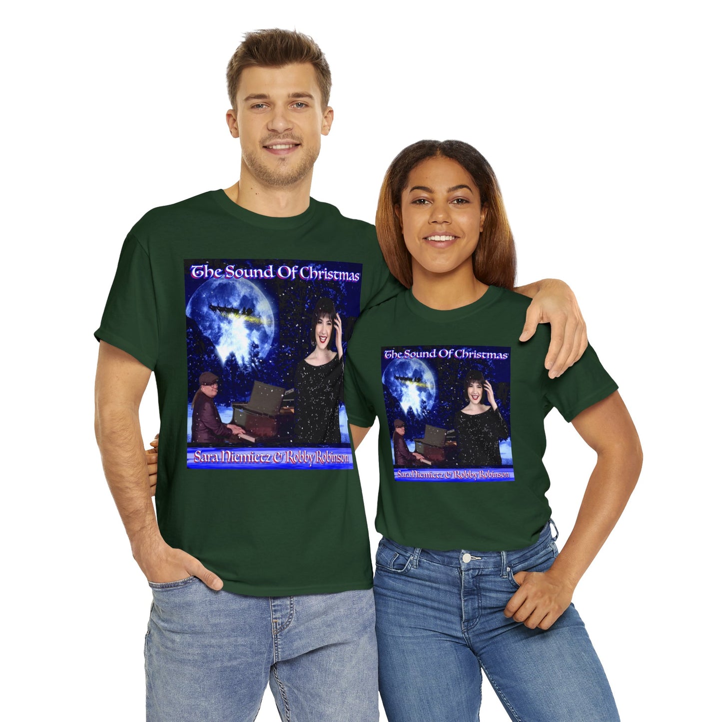 THE SOUND OF CHRISTMAS Unisex Heavy Cotton Tee