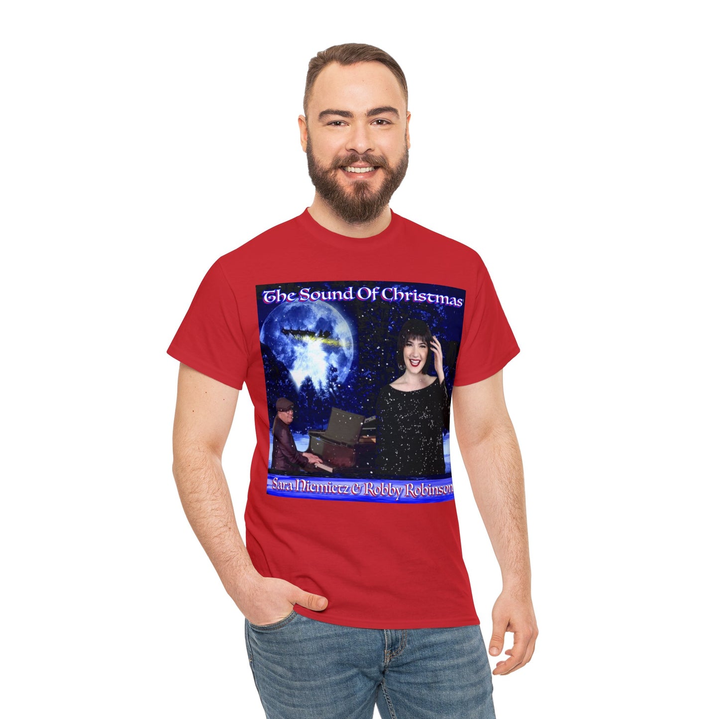 THE SOUND OF CHRISTMAS Unisex Heavy Cotton Tee
