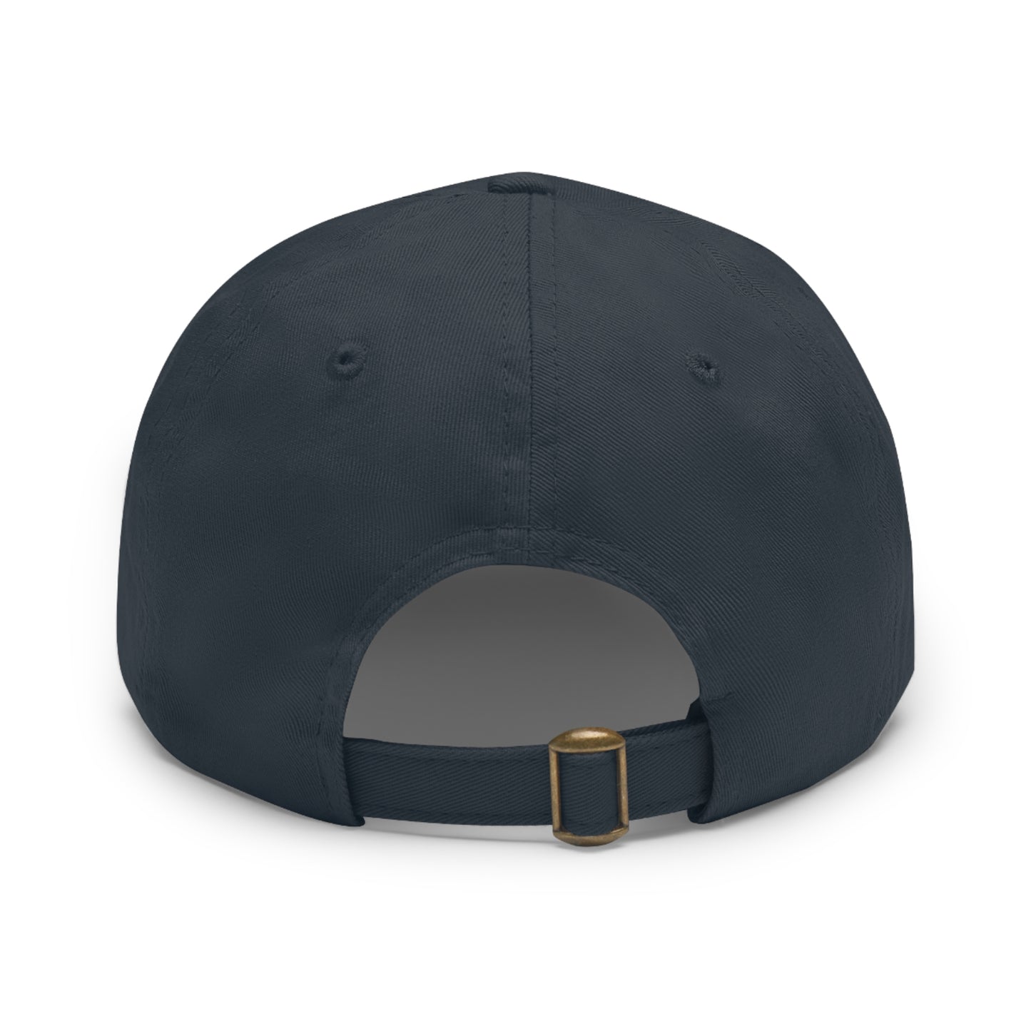 ROBBY'S RECORDS Dad's Hat with Leather Patch (Rectangle)