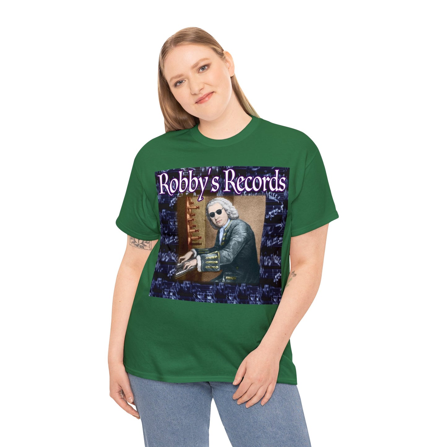 ROBBY'S RECORDS Unisex Heavy Cotton Tee