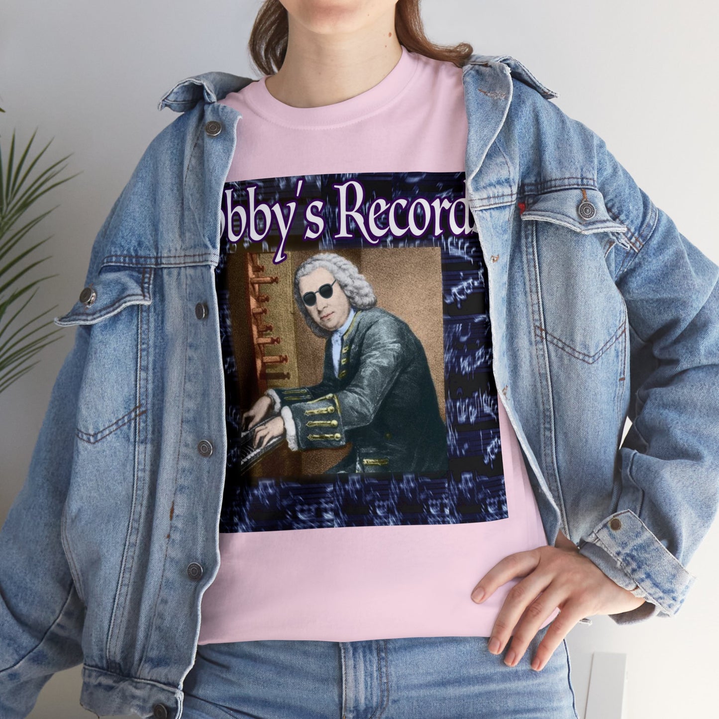 ROBBY'S RECORDS Unisex Heavy Cotton Tee
