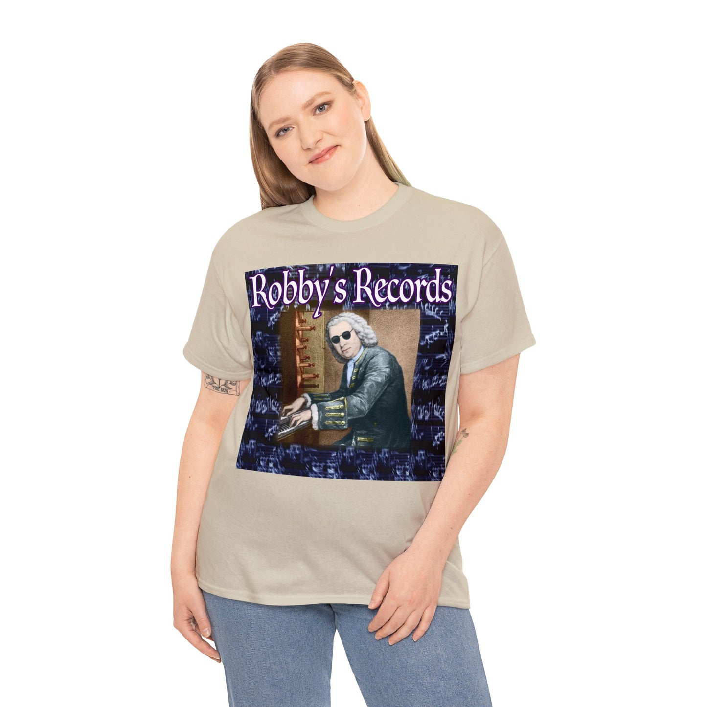 ROBBY'S RECORDS Unisex Heavy Cotton Tee