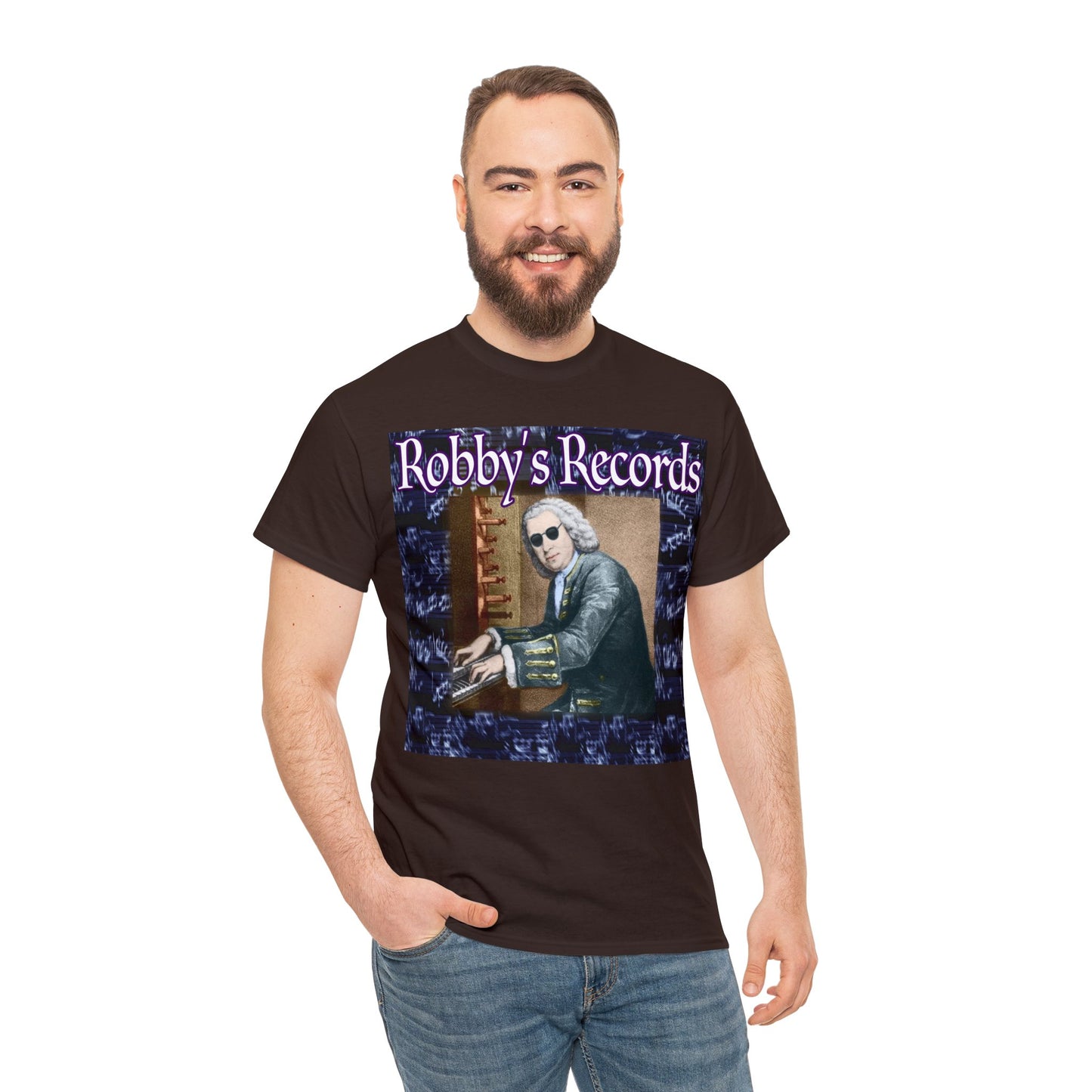 ROBBY'S RECORDS Unisex Heavy Cotton Tee