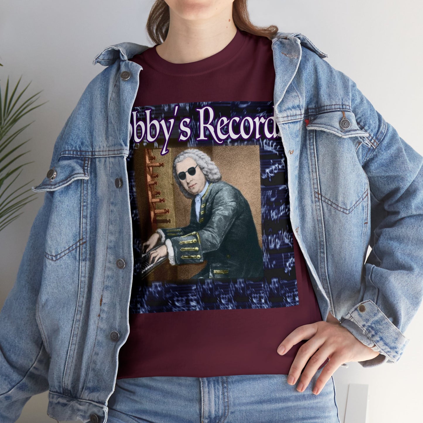 ROBBY'S RECORDS Unisex Heavy Cotton Tee