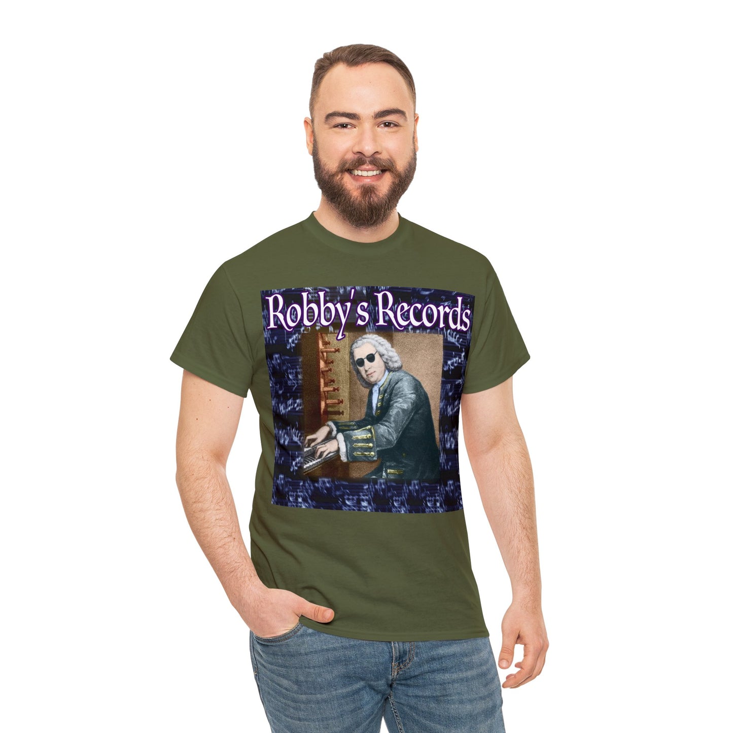 ROBBY'S RECORDS Unisex Heavy Cotton Tee