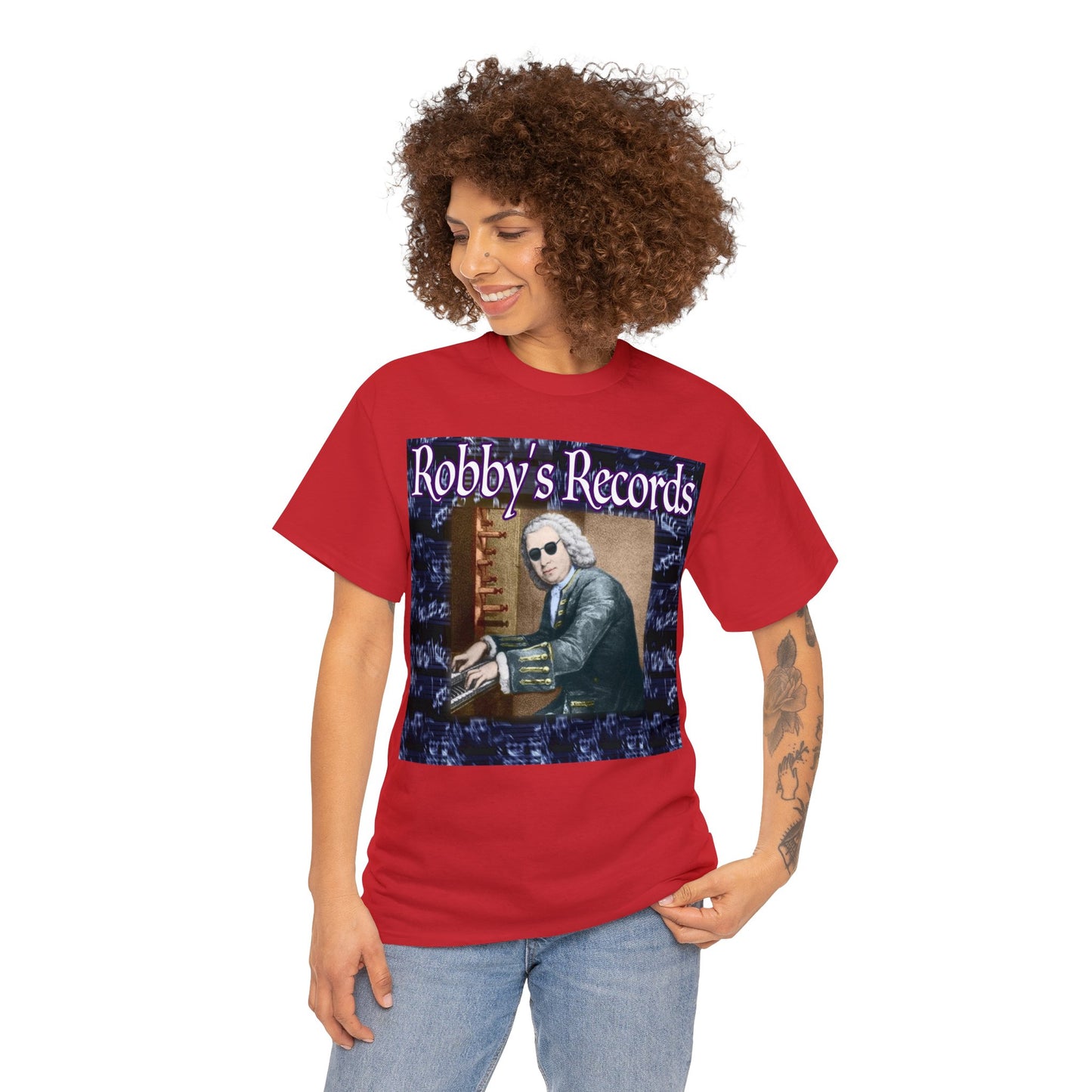 ROBBY'S RECORDS Unisex Heavy Cotton Tee