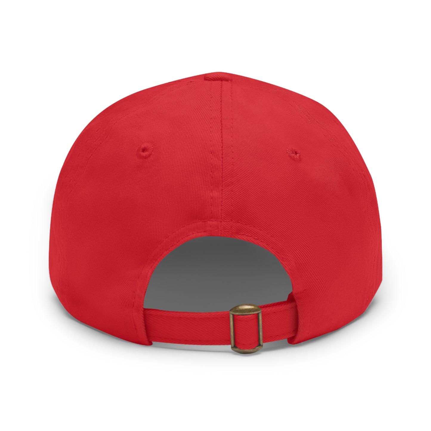 ROBBY'S RECORDS Dad's Hat with Leather Patch (Rectangle)