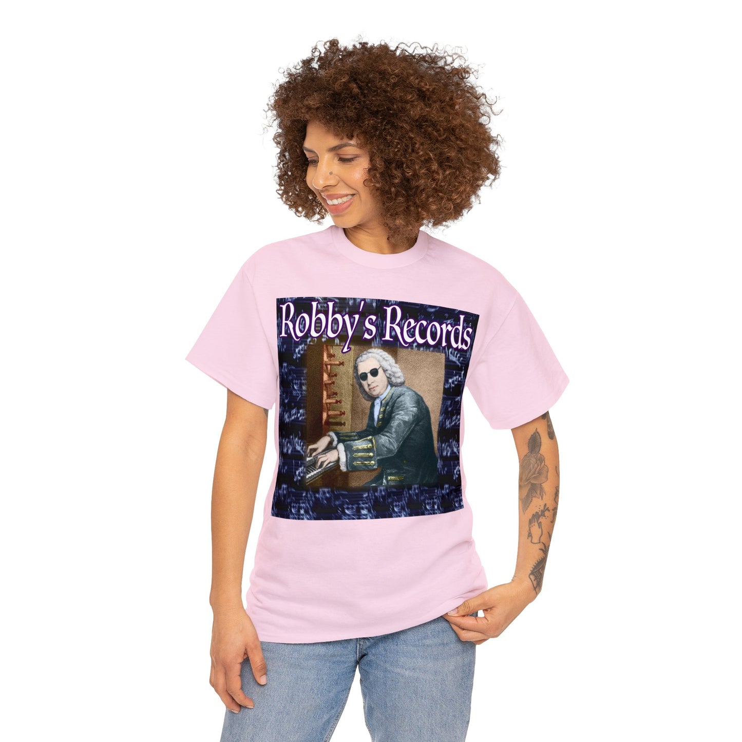 ROBBY'S RECORDS Unisex Heavy Cotton Tee