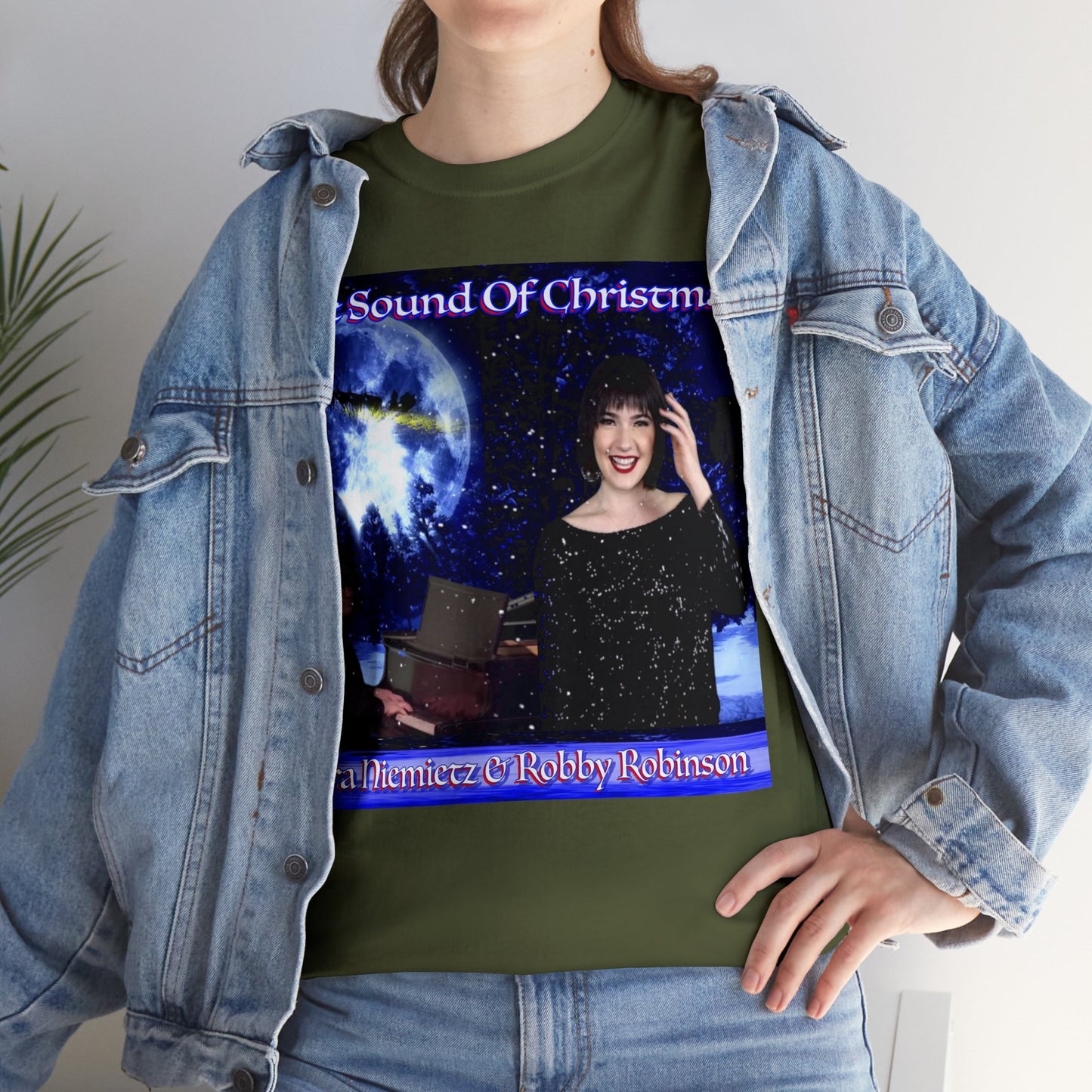 THE SOUND OF CHRISTMAS Unisex Heavy Cotton Tee