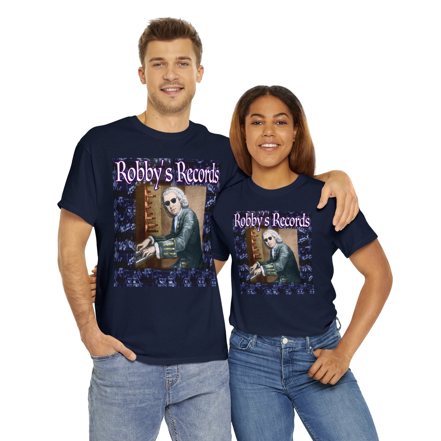 ROBBY'S RECORDS Unisex Heavy Cotton Tee