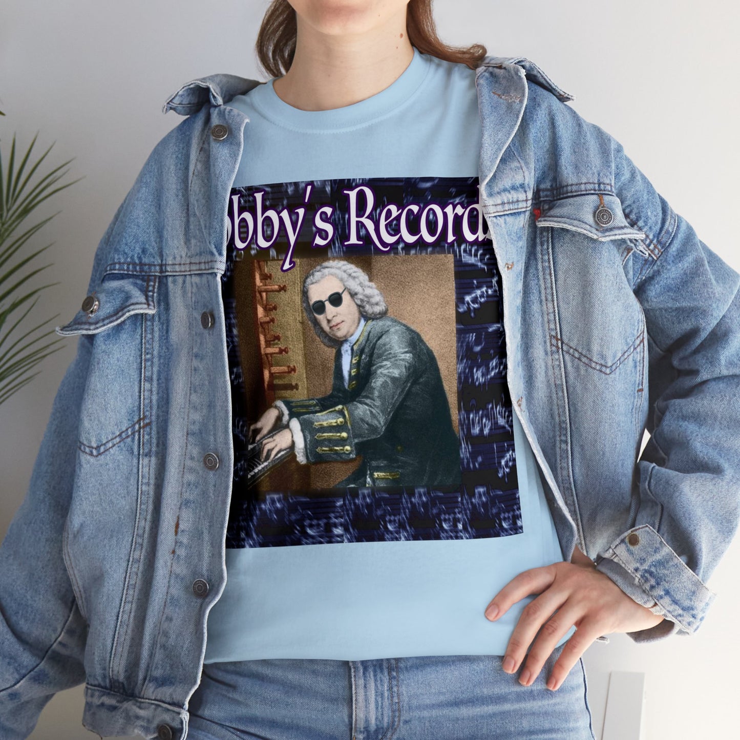 ROBBY'S RECORDS Unisex Heavy Cotton Tee