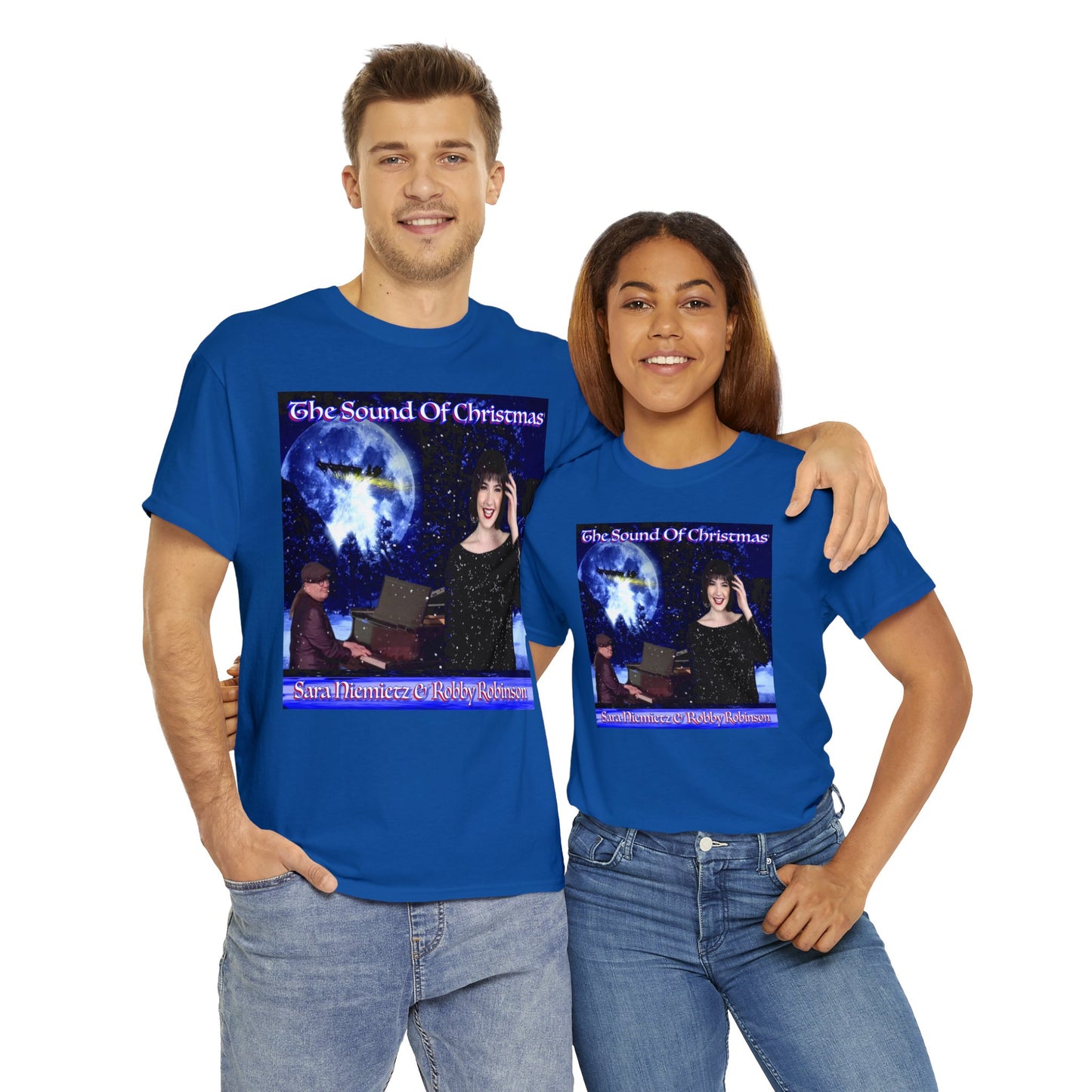 THE SOUND OF CHRISTMAS Unisex Heavy Cotton Tee