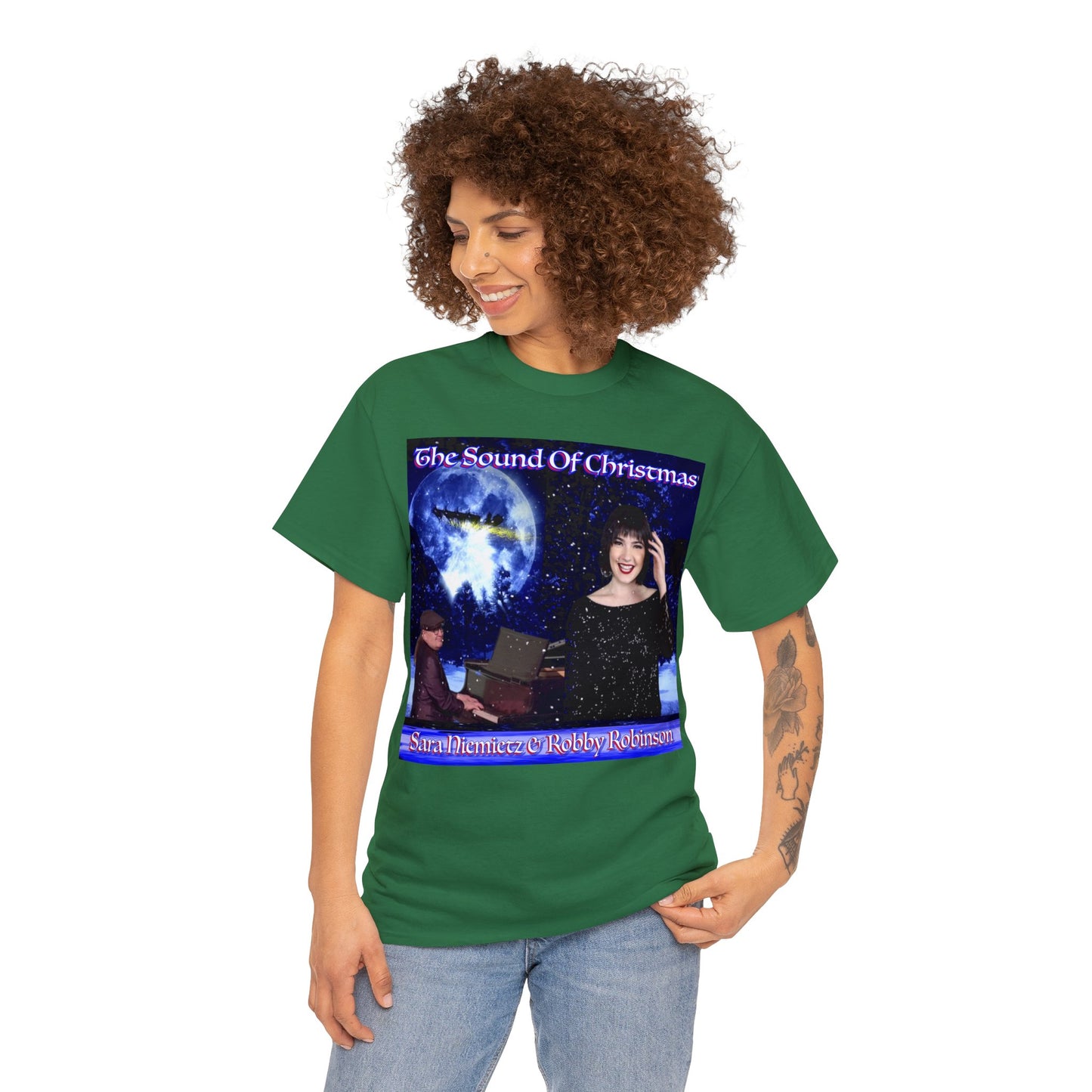 THE SOUND OF CHRISTMAS Unisex Heavy Cotton Tee