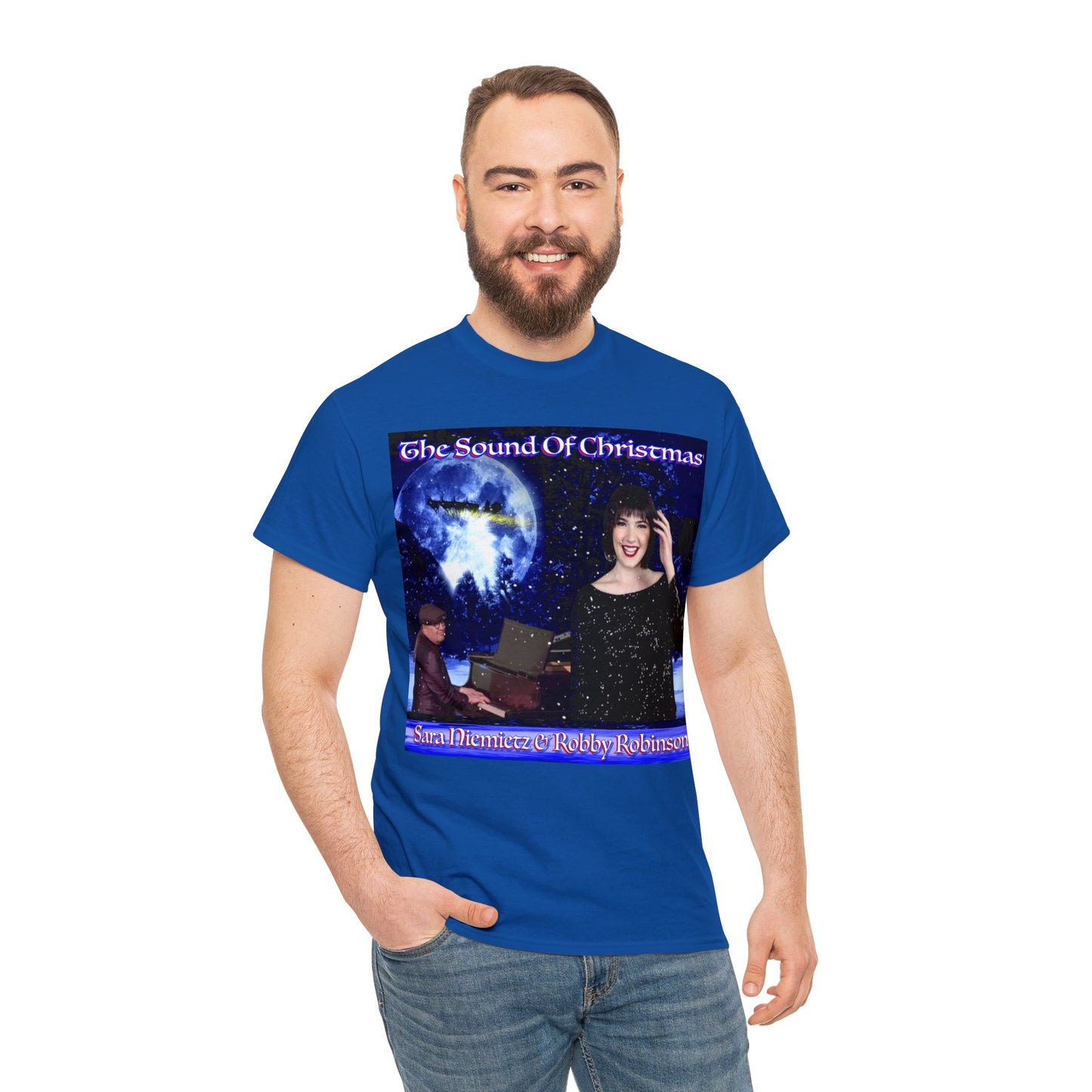 THE SOUND OF CHRISTMAS Unisex Heavy Cotton Tee