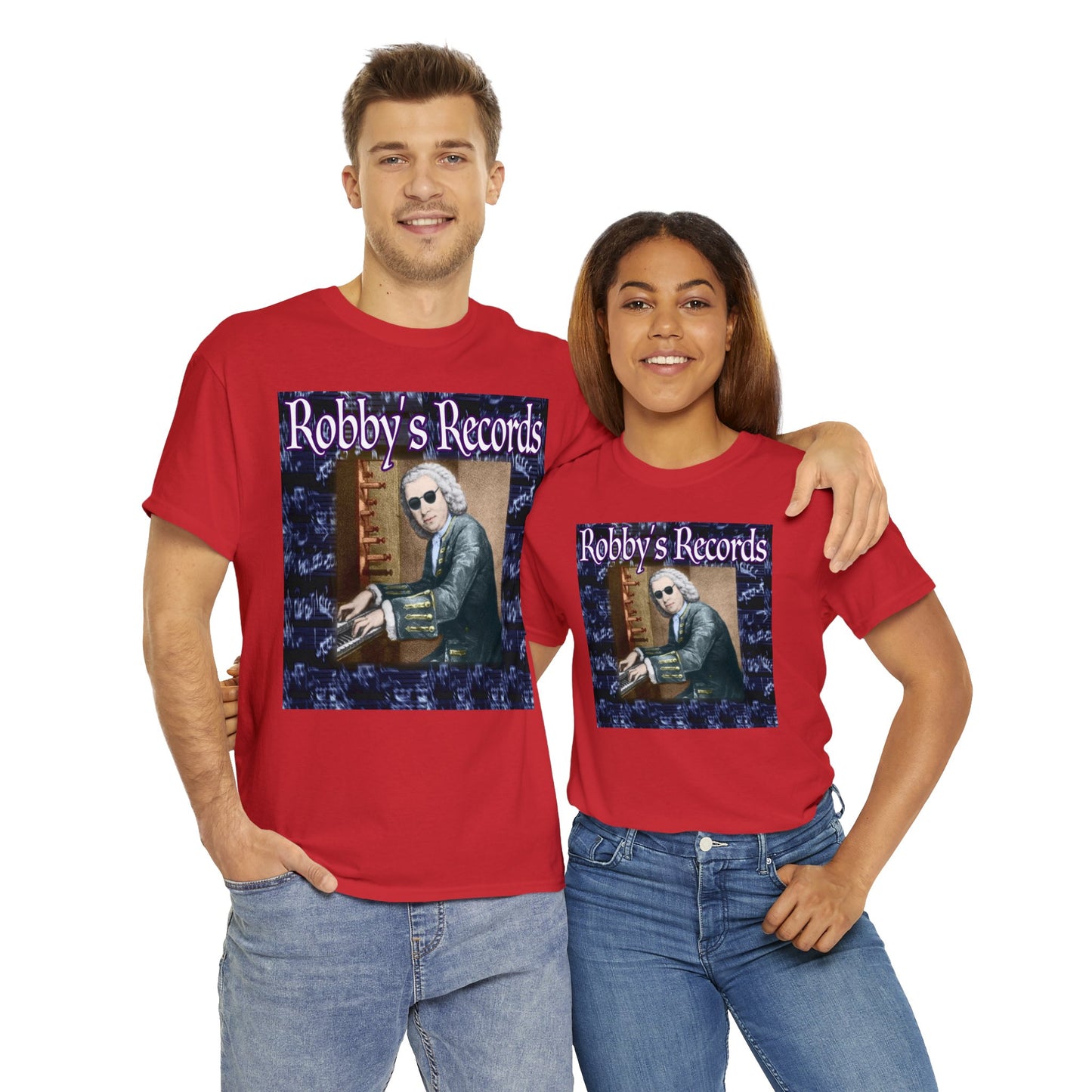 ROBBY'S RECORDS Unisex Heavy Cotton Tee