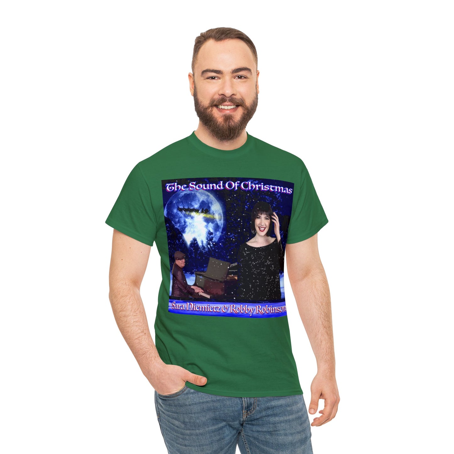 THE SOUND OF CHRISTMAS Unisex Heavy Cotton Tee