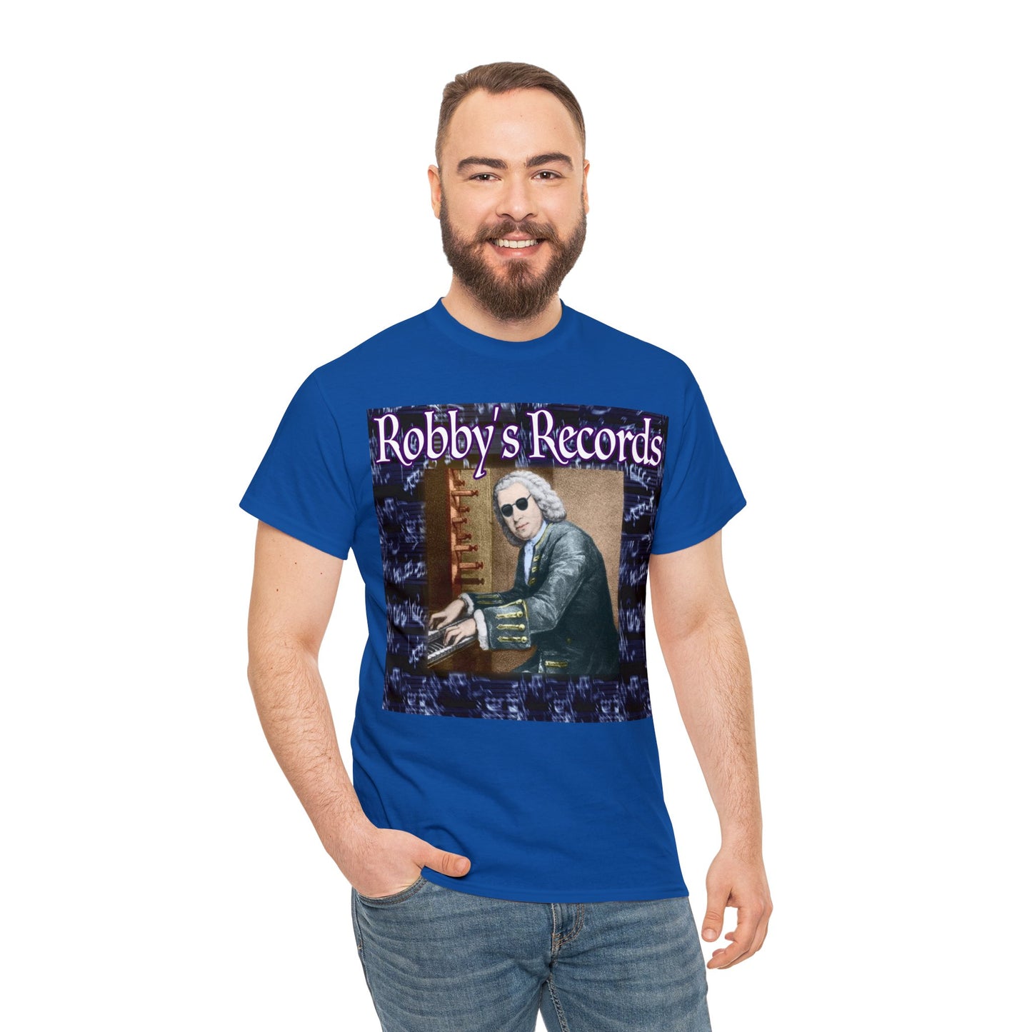 ROBBY'S RECORDS Unisex Heavy Cotton Tee