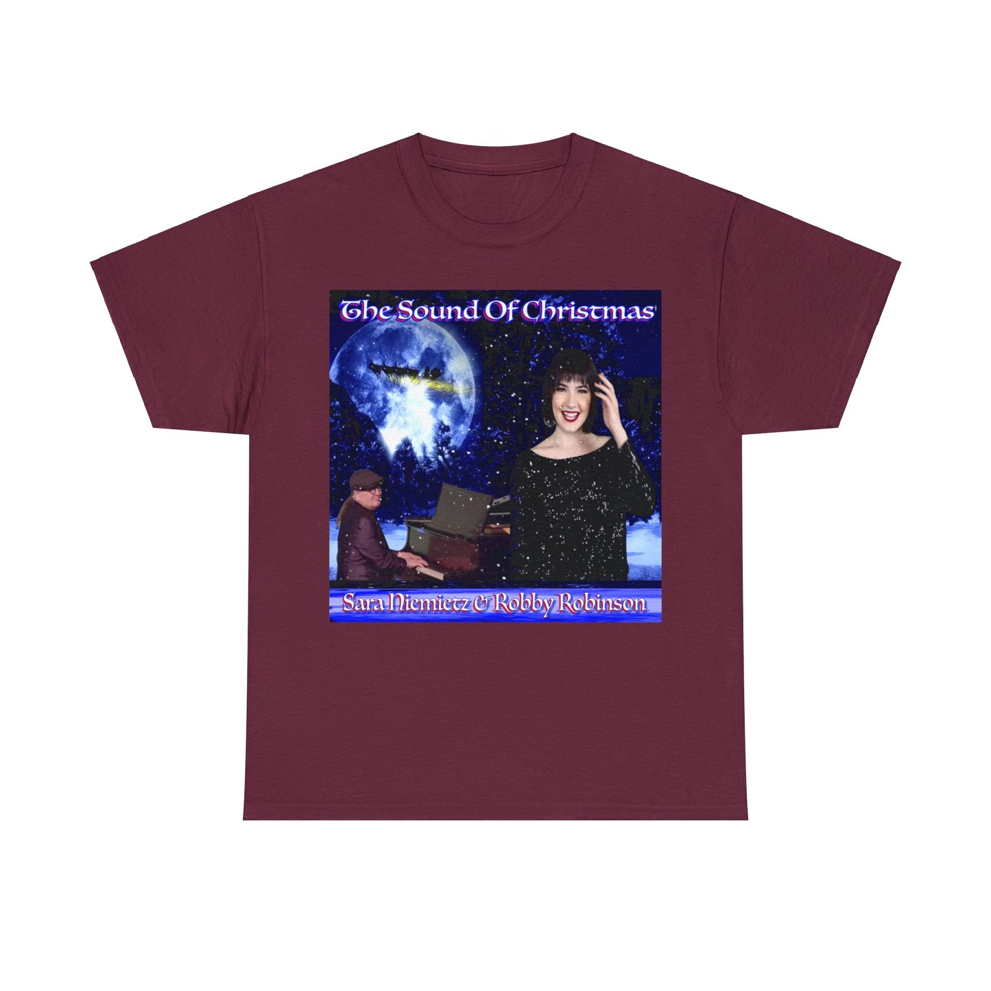 THE SOUND OF CHRISTMAS Unisex Heavy Cotton Tee