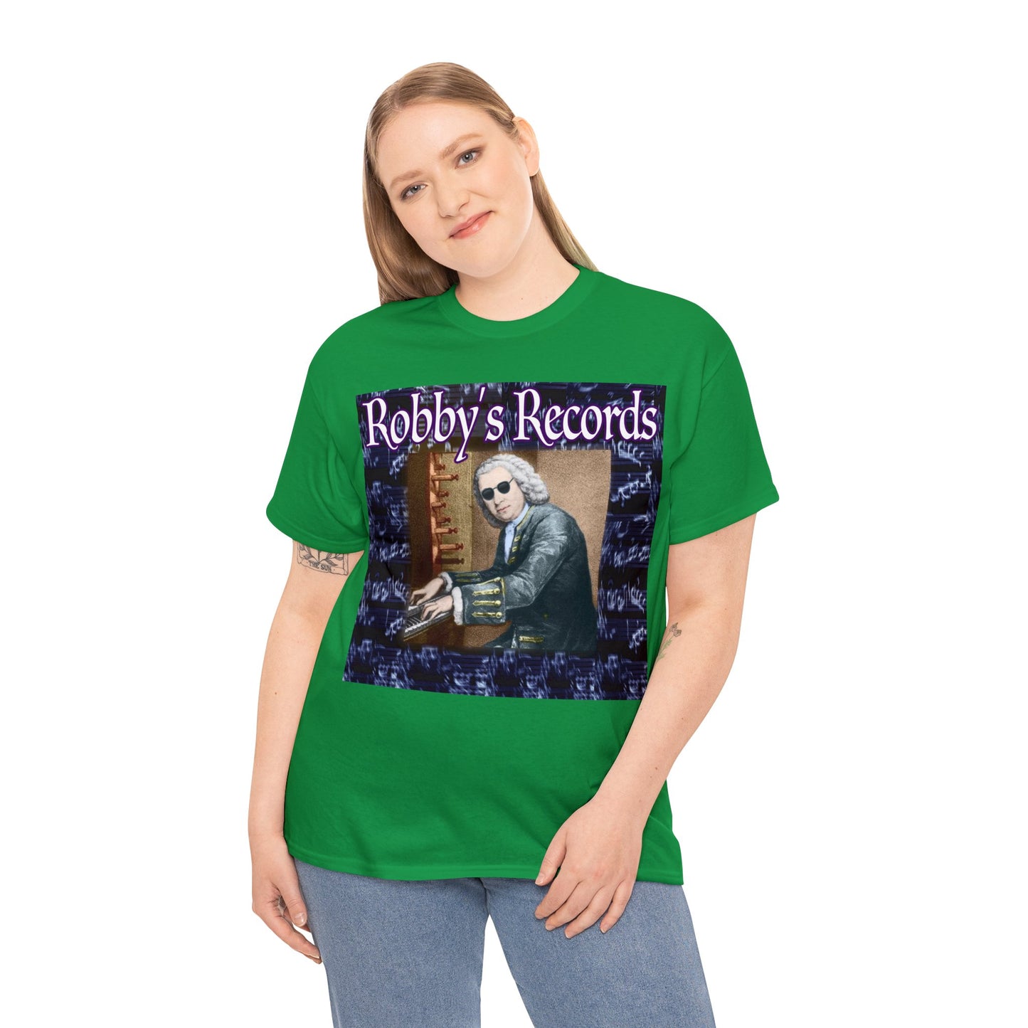 ROBBY'S RECORDS Unisex Heavy Cotton Tee