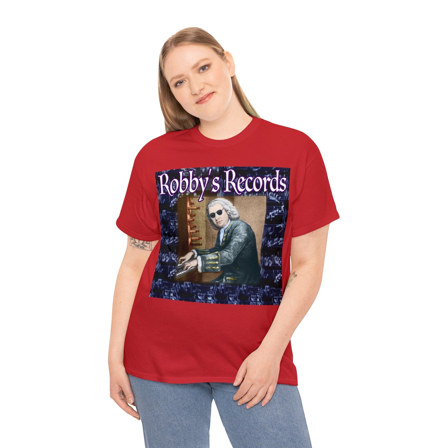 ROBBY'S RECORDS Unisex Heavy Cotton Tee