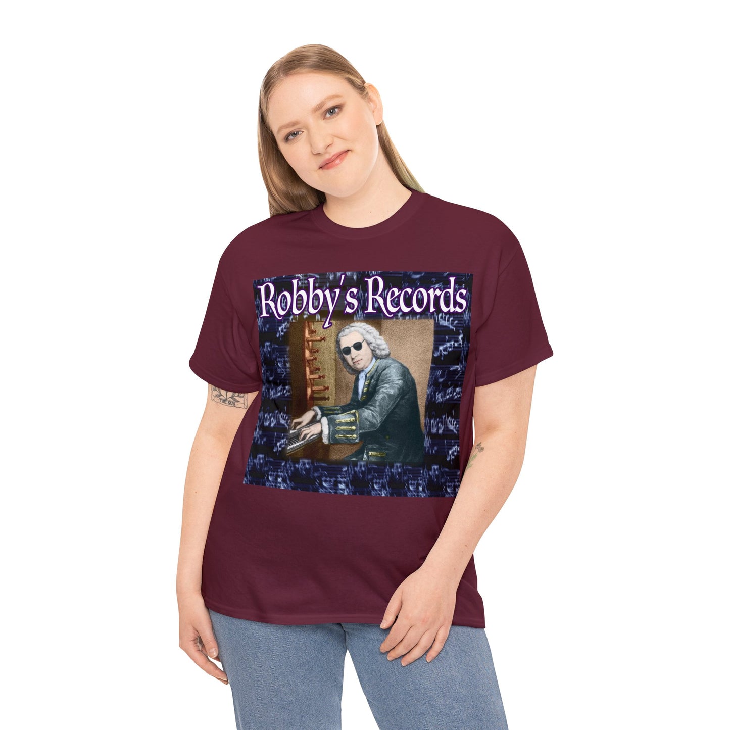 ROBBY'S RECORDS Unisex Heavy Cotton Tee