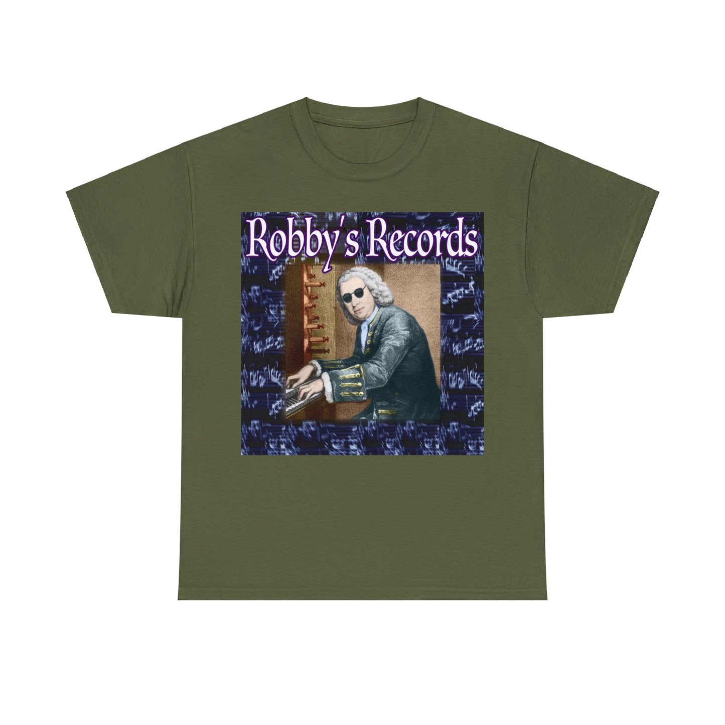 ROBBY'S RECORDS Unisex Heavy Cotton Tee