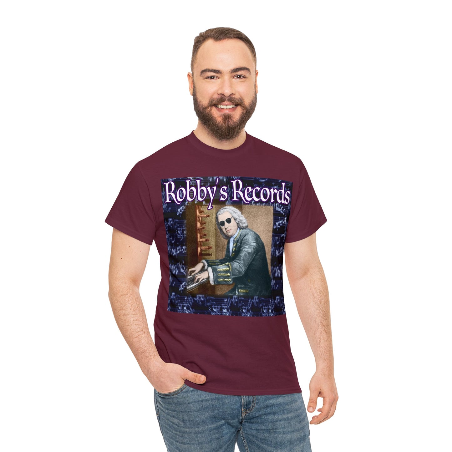 ROBBY'S RECORDS Unisex Heavy Cotton Tee