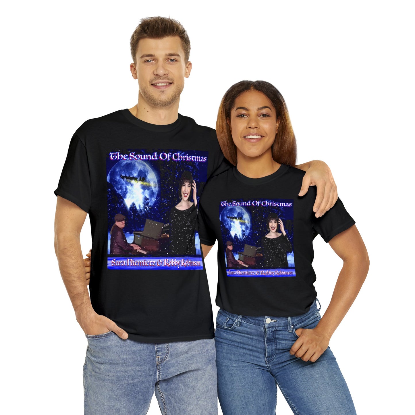 THE SOUND OF CHRISTMAS Unisex Heavy Cotton Tee