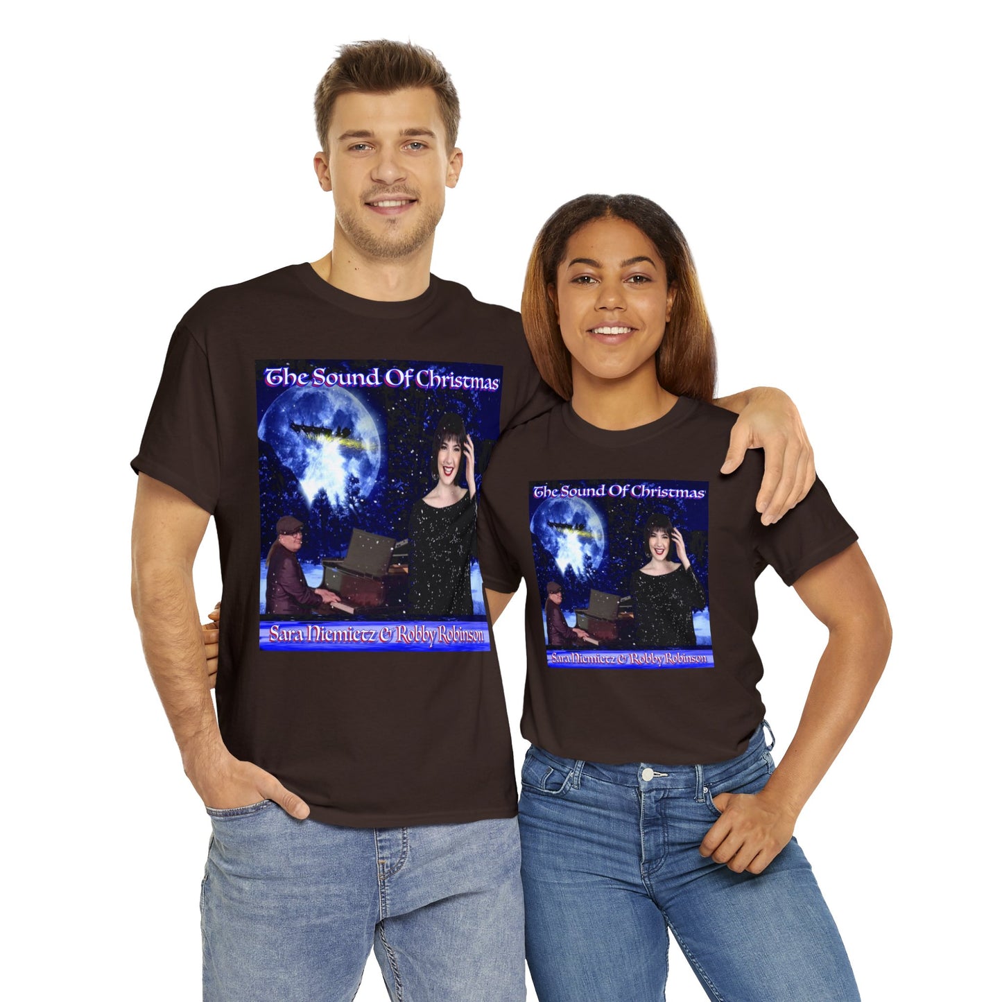THE SOUND OF CHRISTMAS Unisex Heavy Cotton Tee
