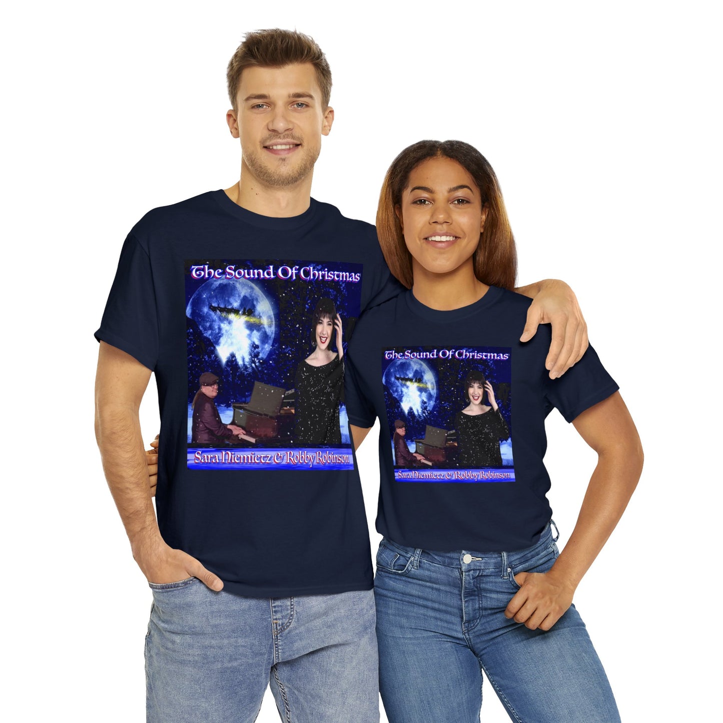 THE SOUND OF CHRISTMAS Unisex Heavy Cotton Tee