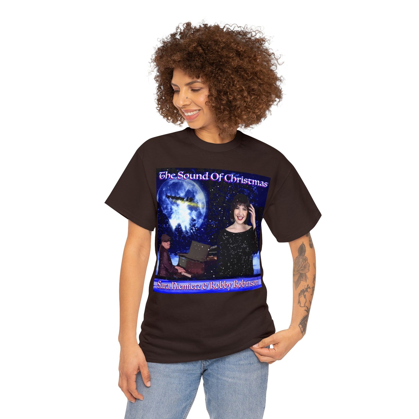 THE SOUND OF CHRISTMAS Unisex Heavy Cotton Tee