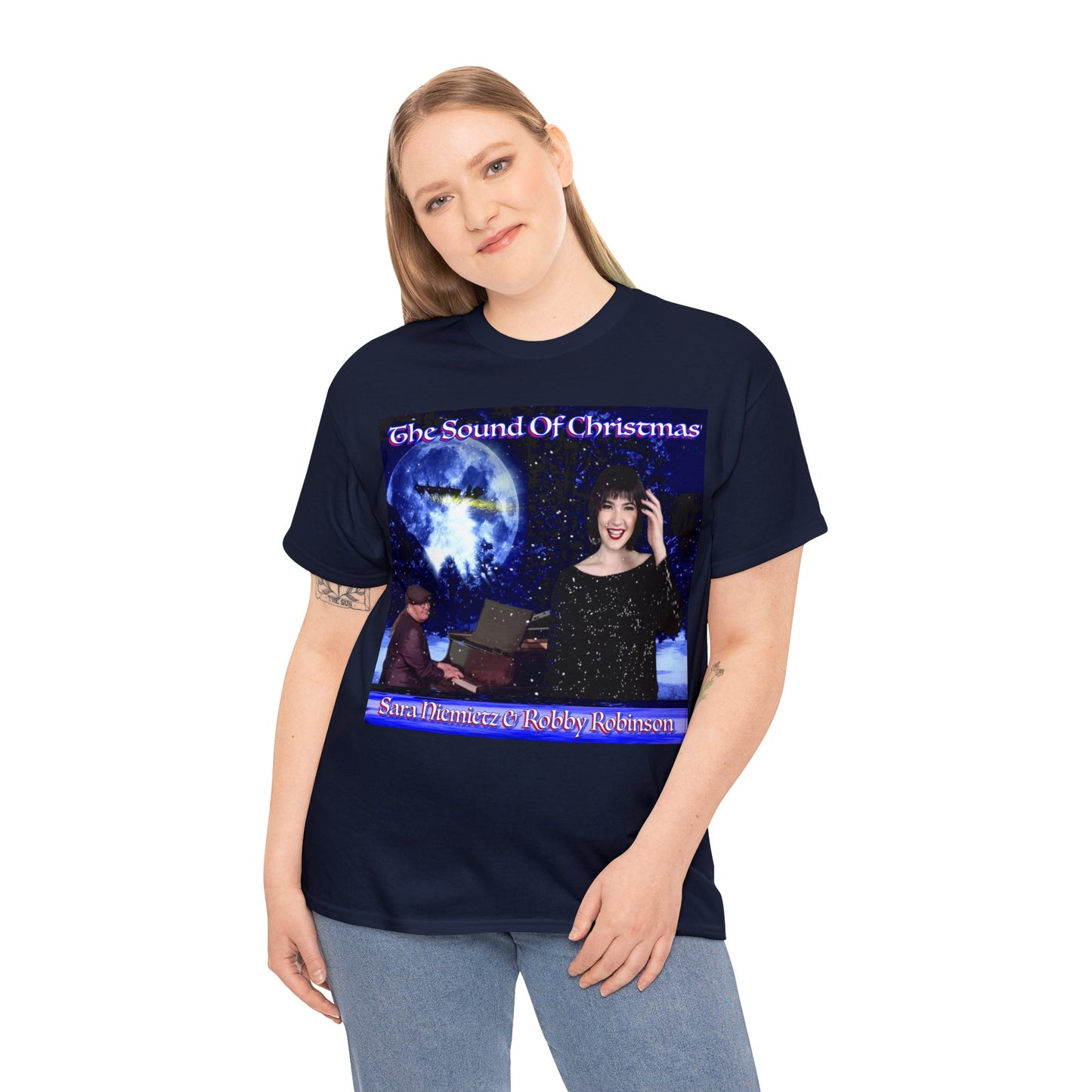 THE SOUND OF CHRISTMAS Unisex Heavy Cotton Tee