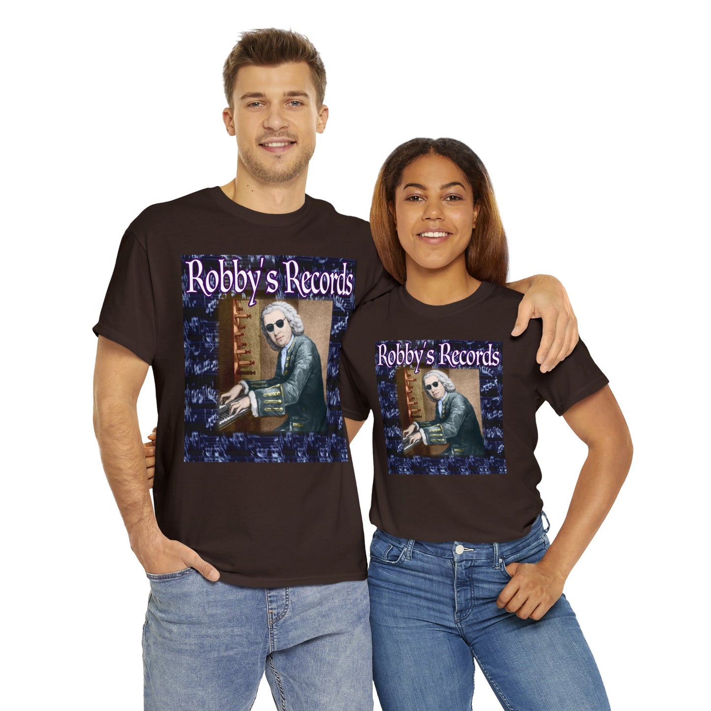 ROBBY'S RECORDS Unisex Heavy Cotton Tee