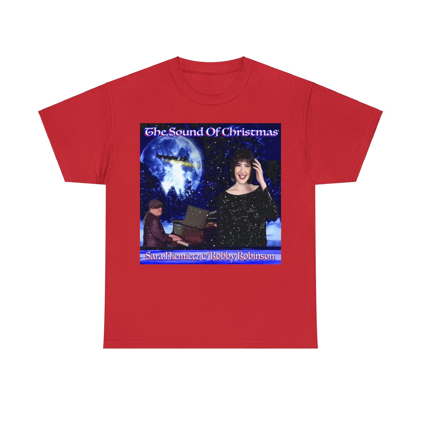 THE SOUND OF CHRISTMAS Unisex Heavy Cotton Tee