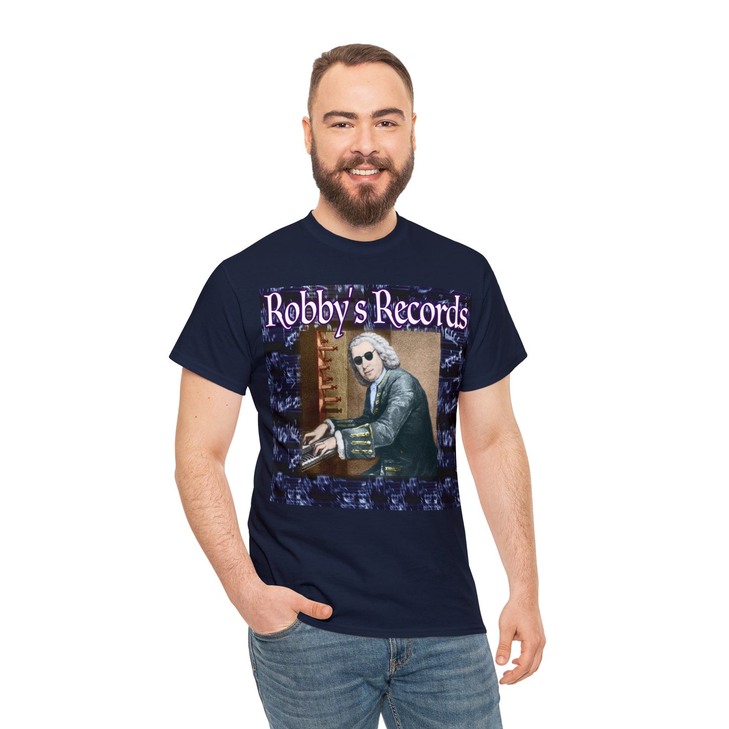 ROBBY'S RECORDS Unisex Heavy Cotton Tee