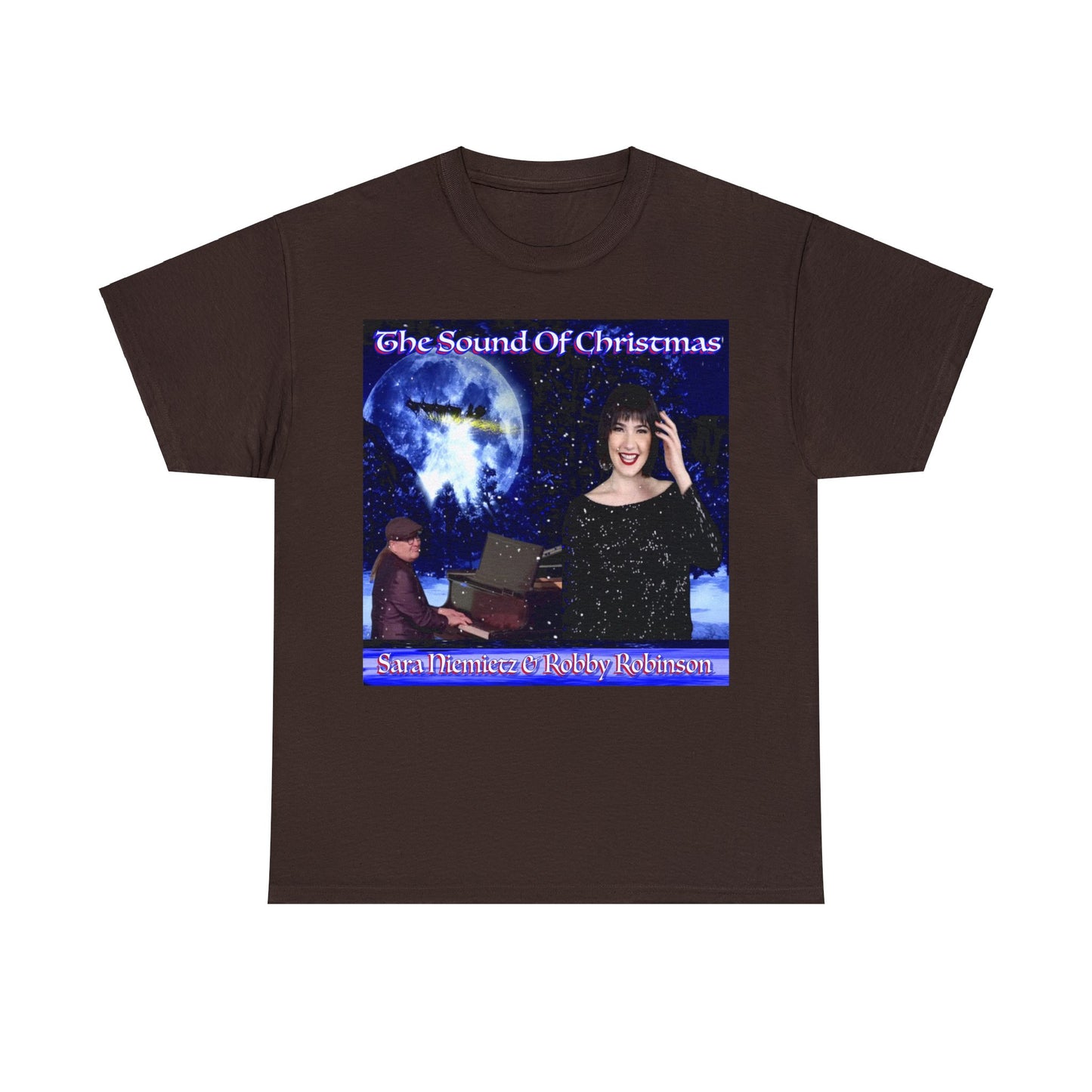 THE SOUND OF CHRISTMAS Unisex Heavy Cotton Tee