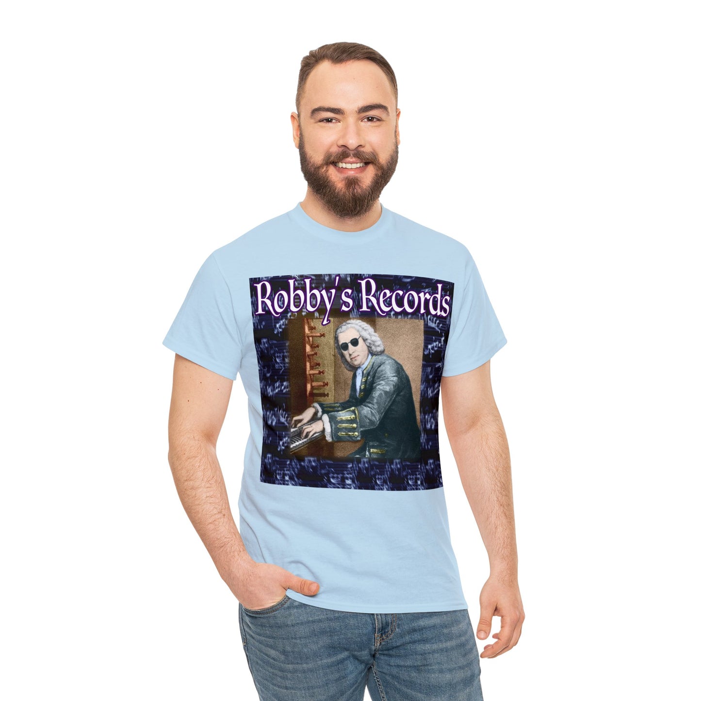 ROBBY'S RECORDS Unisex Heavy Cotton Tee