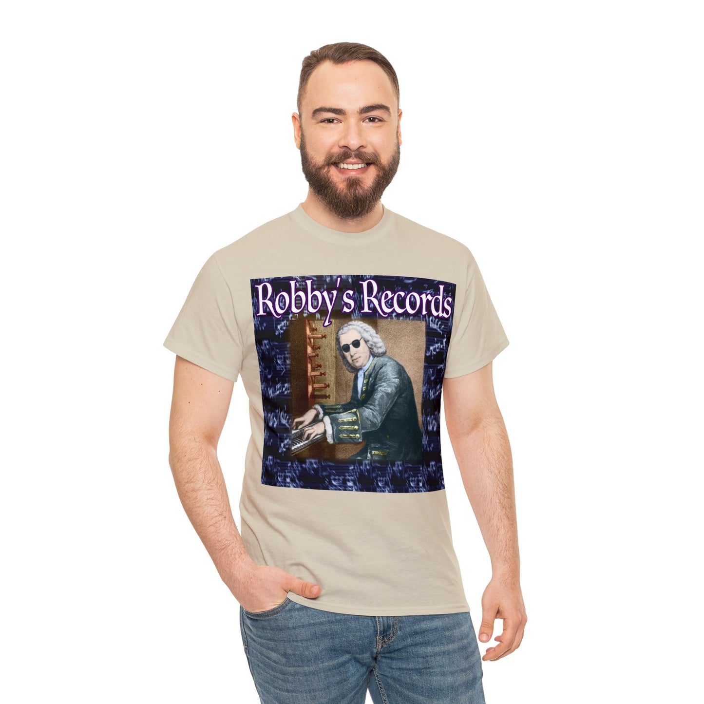 ROBBY'S RECORDS Unisex Heavy Cotton Tee