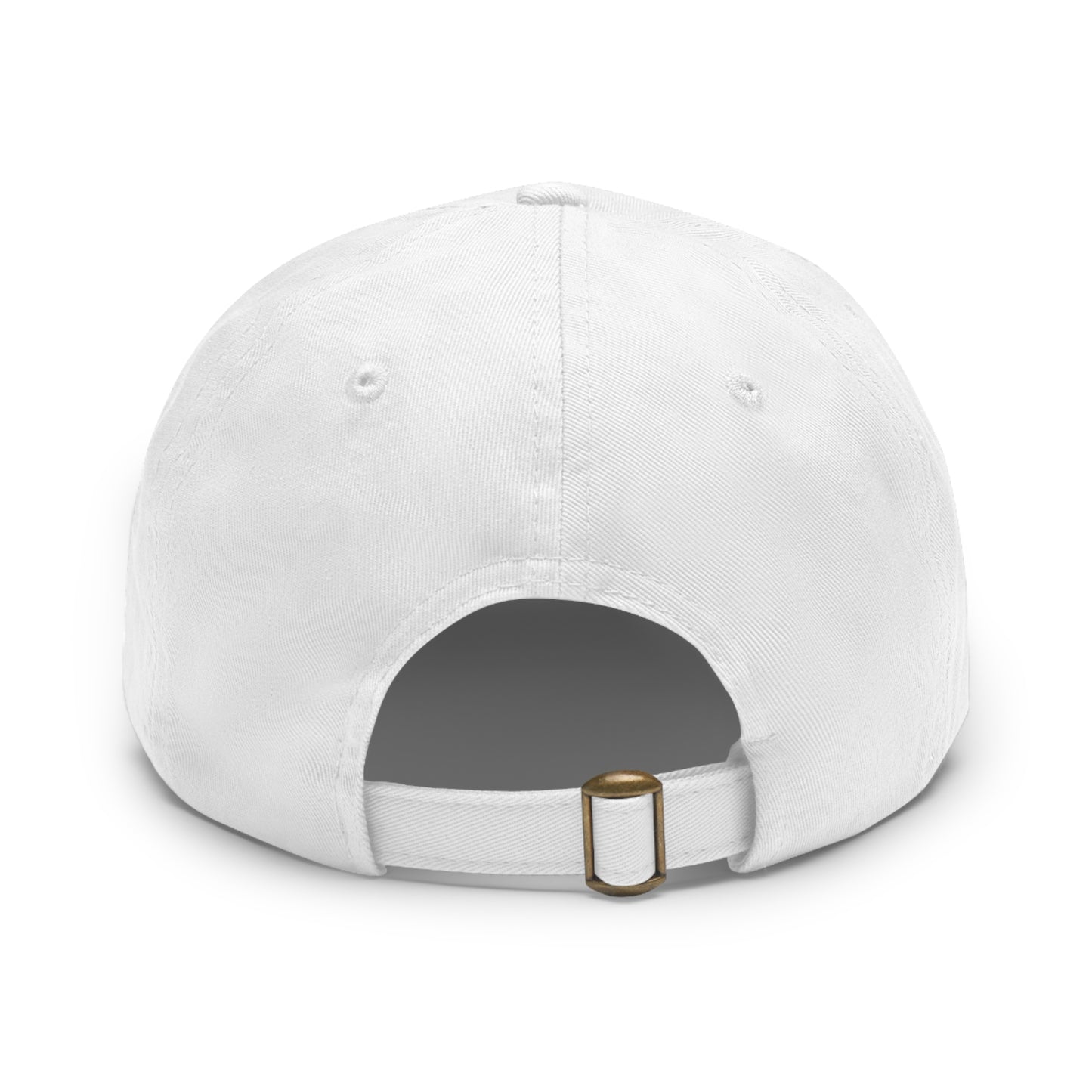ROBBY'S RECORDS Dad's Hat with Leather Patch (Rectangle)