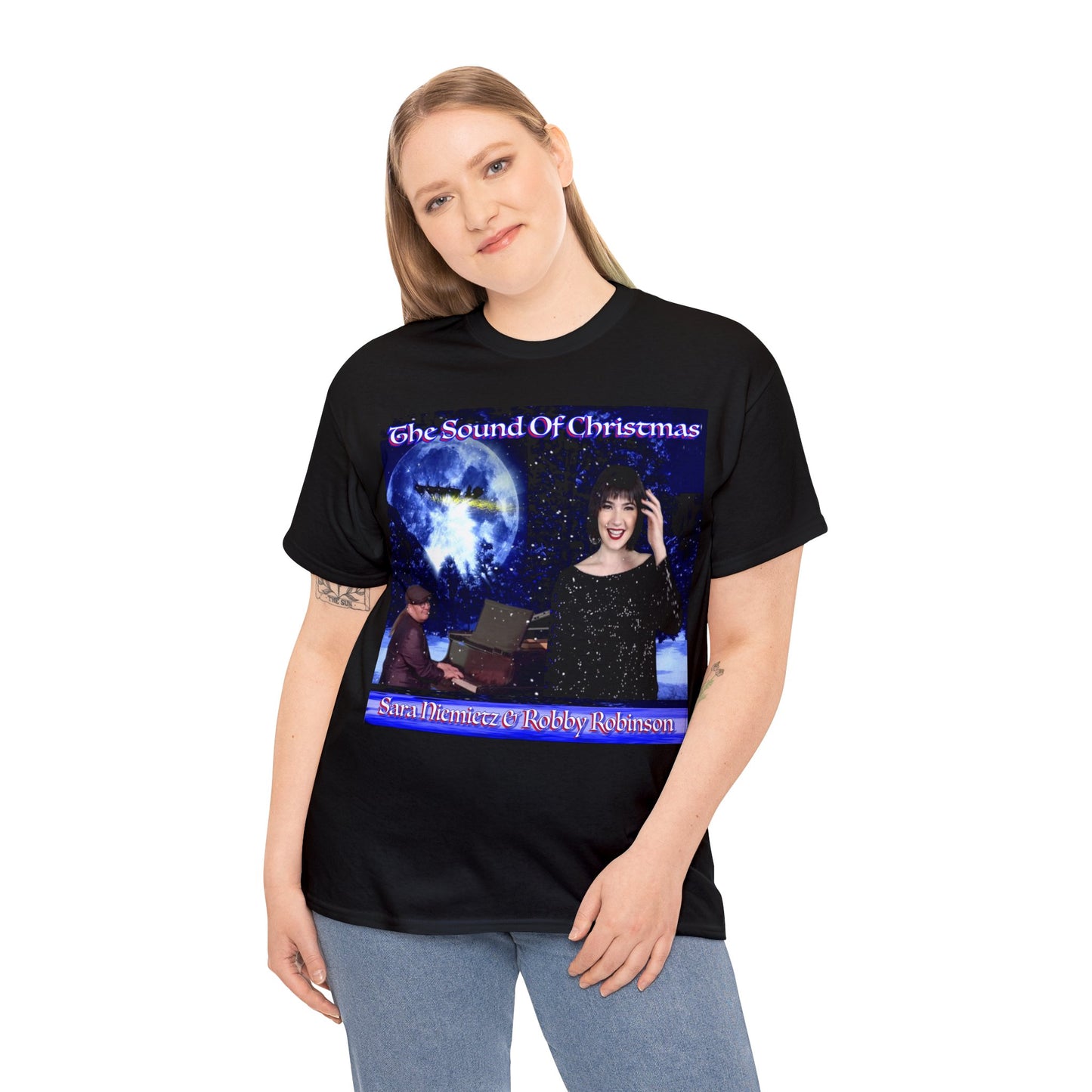 THE SOUND OF CHRISTMAS Unisex Heavy Cotton Tee
