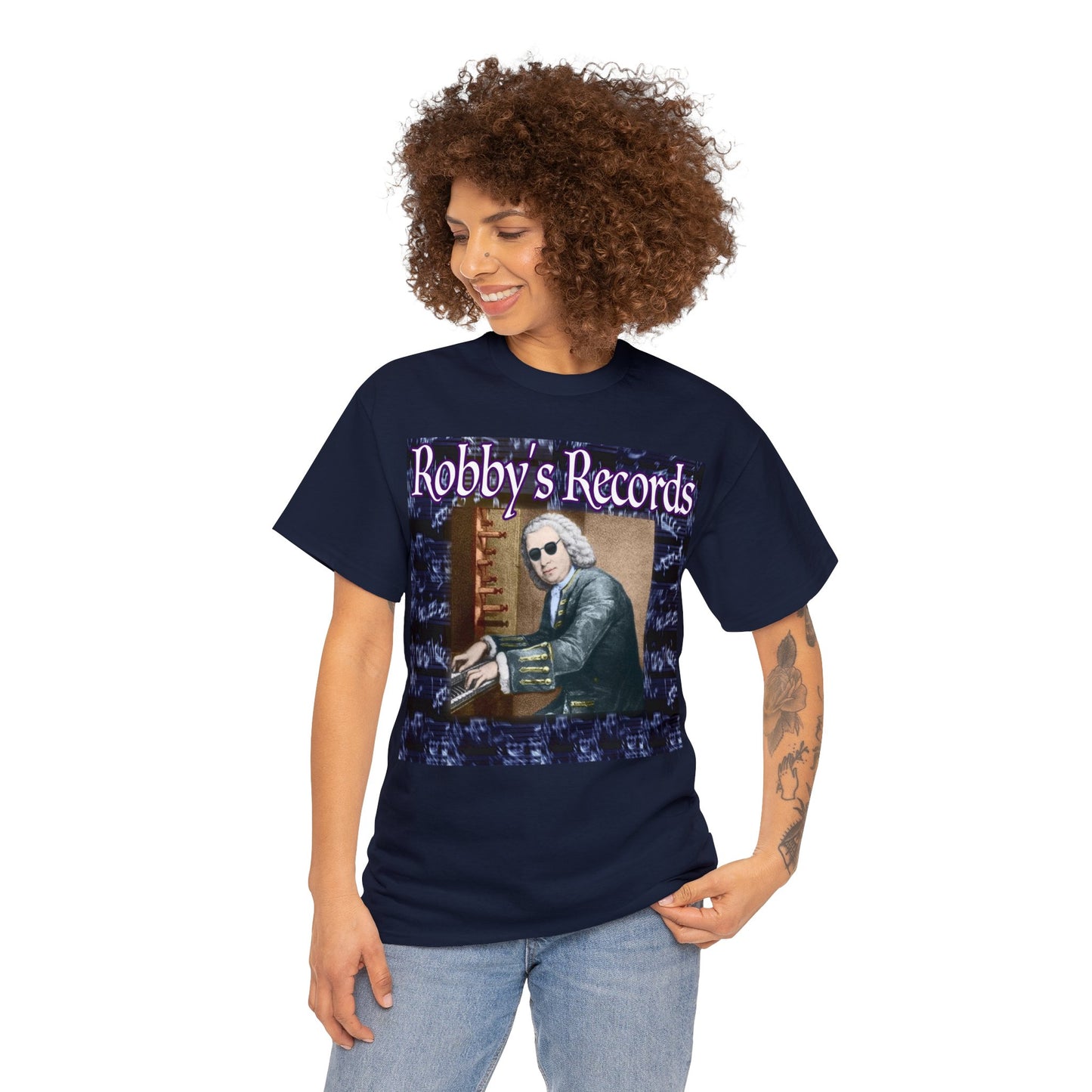 ROBBY'S RECORDS Unisex Heavy Cotton Tee