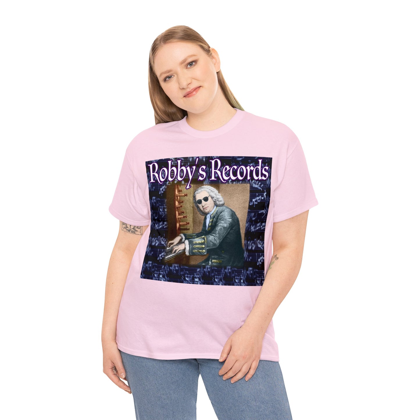ROBBY'S RECORDS Unisex Heavy Cotton Tee