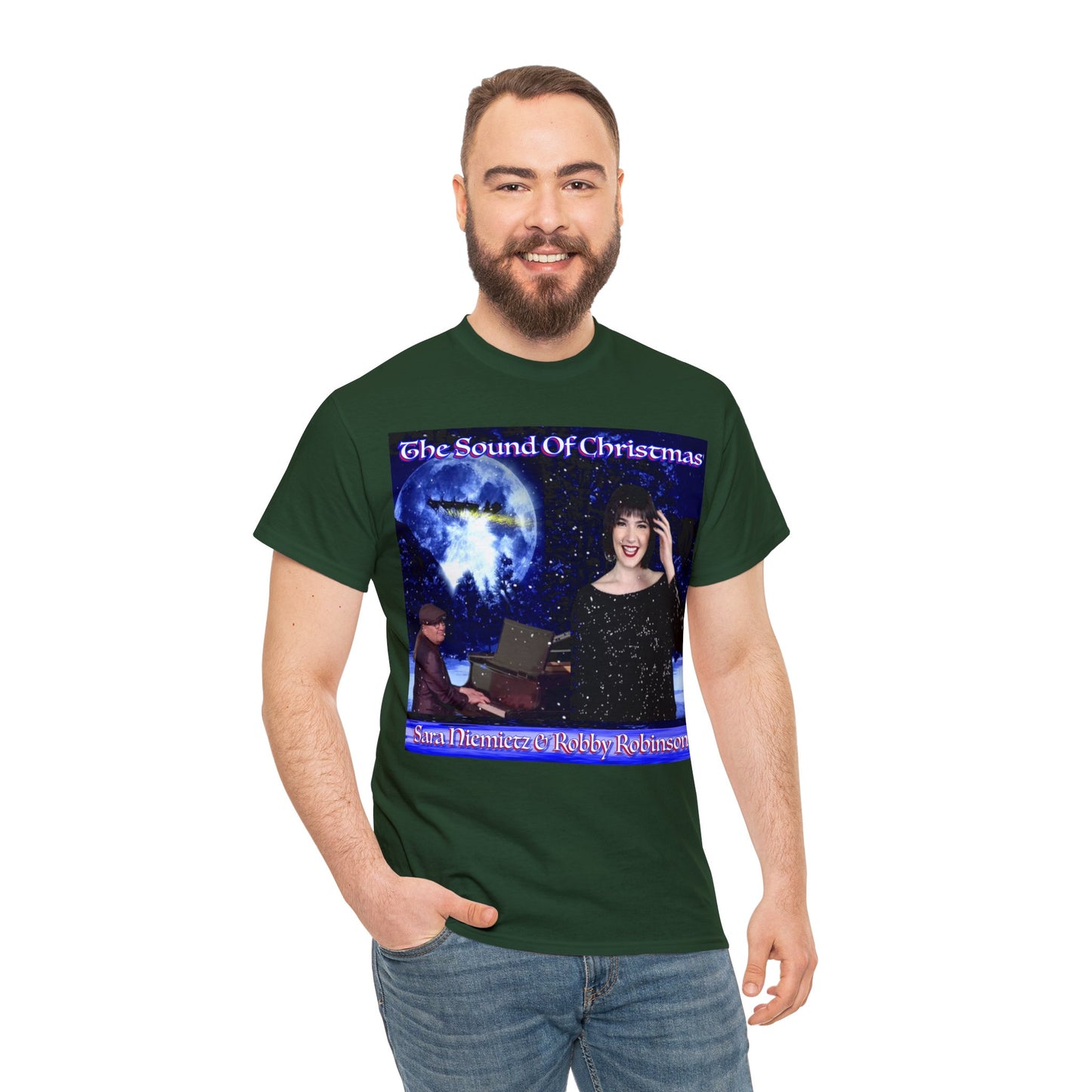 THE SOUND OF CHRISTMAS Unisex Heavy Cotton Tee