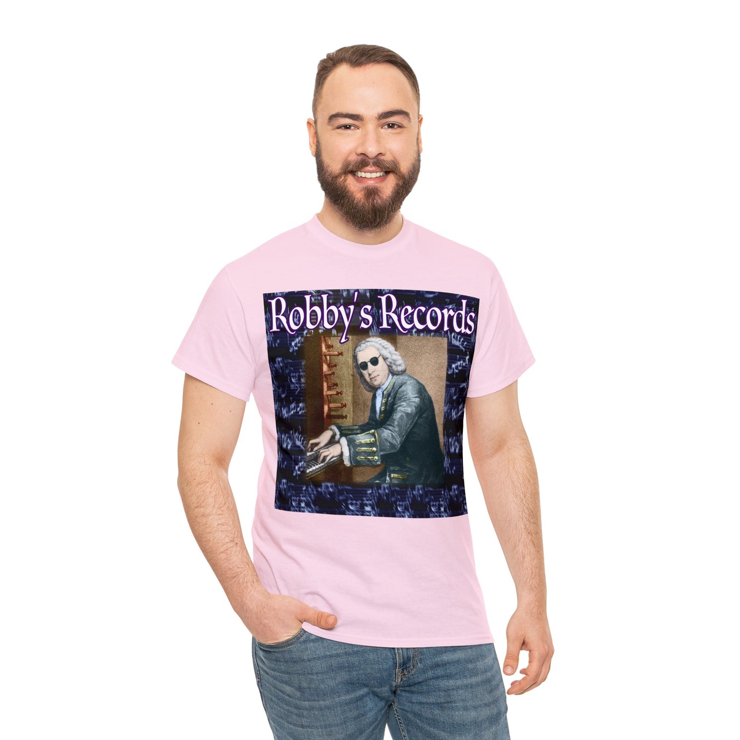 ROBBY'S RECORDS Unisex Heavy Cotton Tee