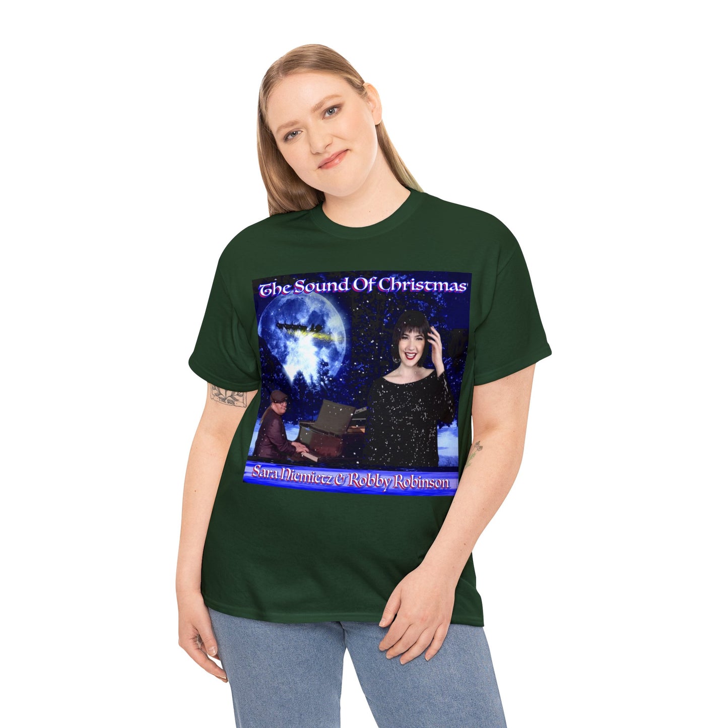 THE SOUND OF CHRISTMAS Unisex Heavy Cotton Tee