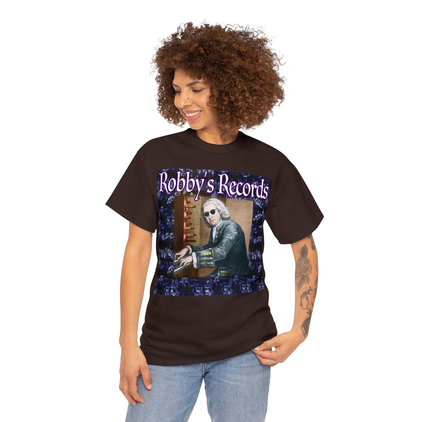 ROBBY'S RECORDS Unisex Heavy Cotton Tee